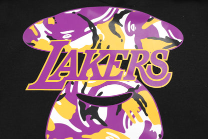 Suéter NBA Lakers negra de algodón S-2XL