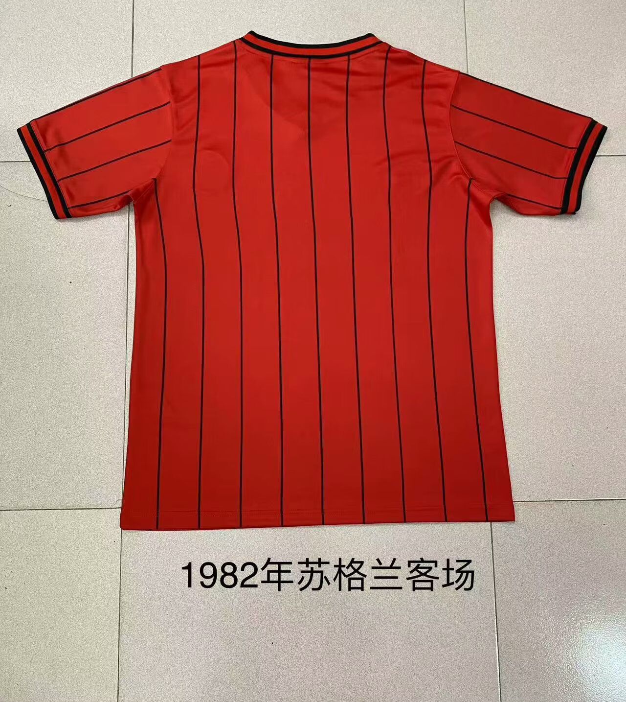 Retro Escocia 82 Red Away