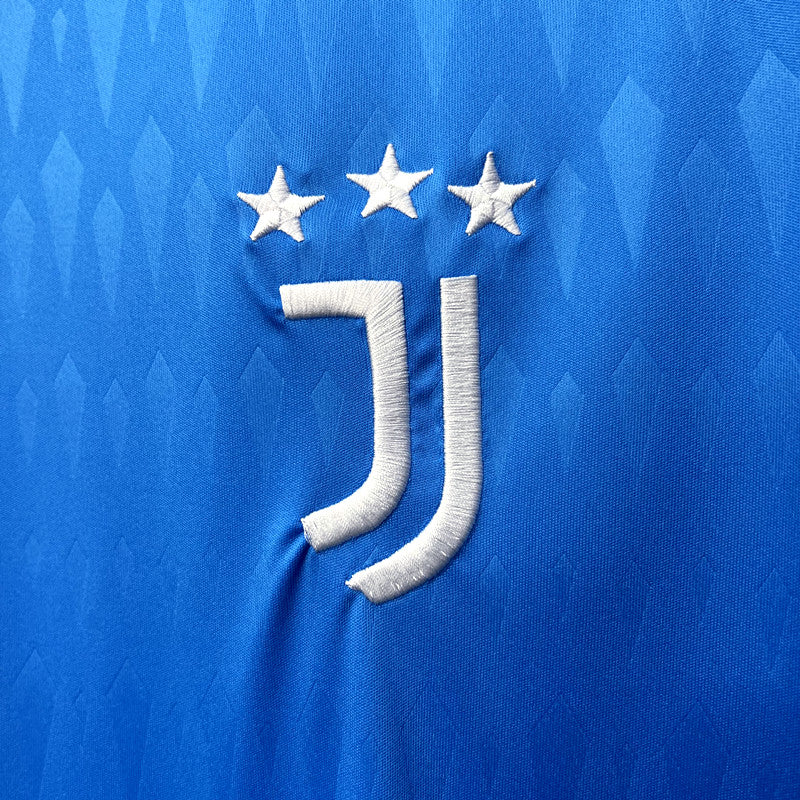 23/24 Juventus Blue Goalkeeper Fan Version