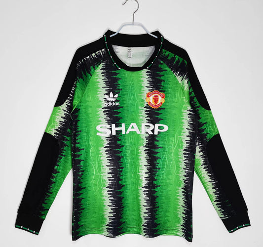 Long 1990/91 Man United Goalie Green