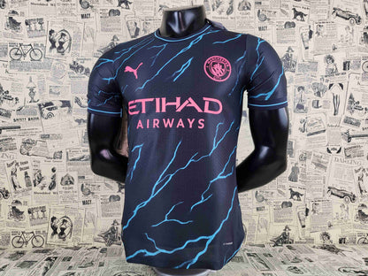 23-24 Manchester City II Away Soccer Jersey Player Version