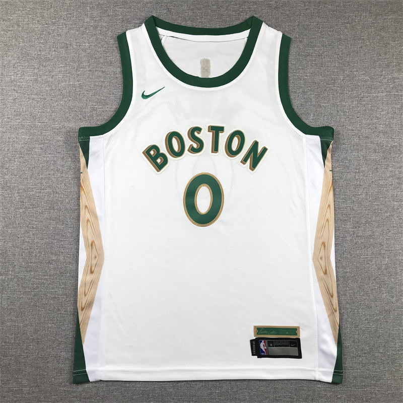 Boston Celtics 0 White City Edition - NBA Jersey S-2XL