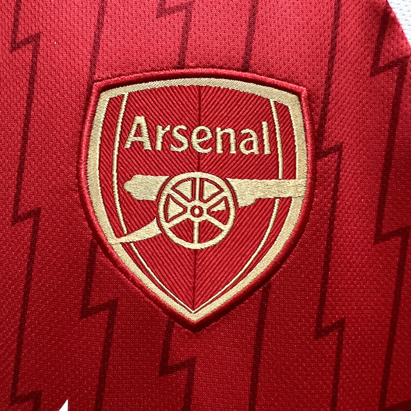 23/24 Arsenal Home Red and White Fan Version