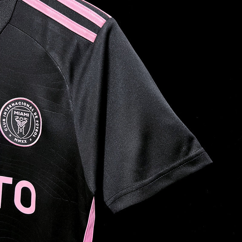 23/24 Miami Away Black and Pink Fan Version