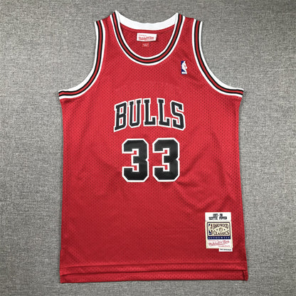 Chicago Bulls 33 Vintage Red - NBA Jersey S-2XL