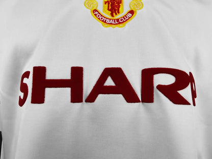 1985 Man United Away White