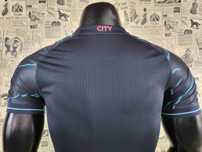 23-24 Manchester City II Away Soccer Jersey Player Version