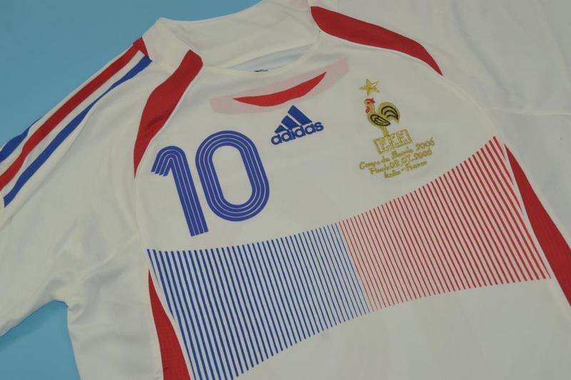 Retro Francia 2006 World Cup Final Shirt