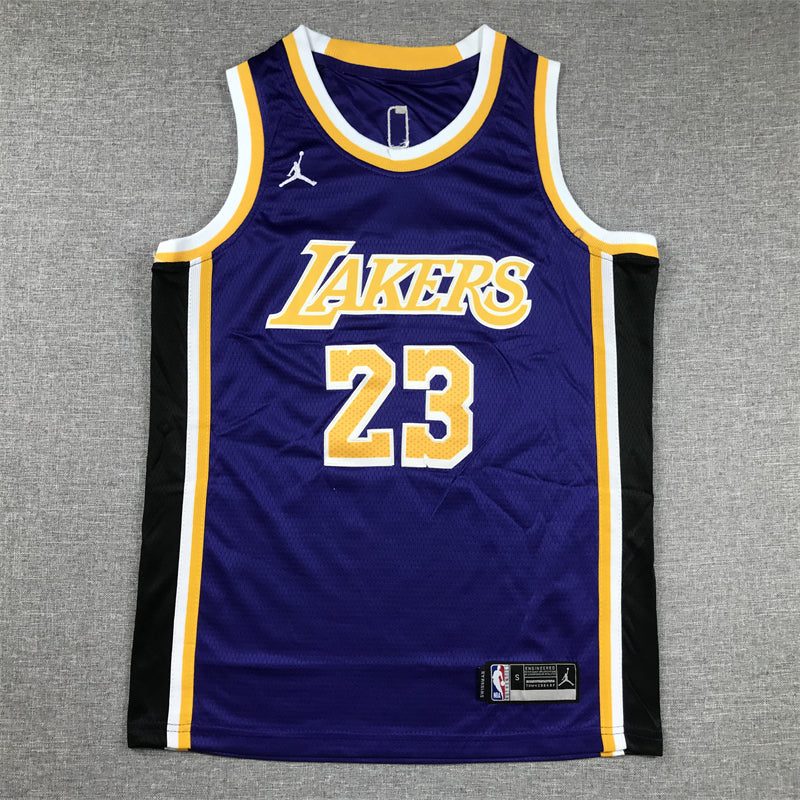 Los Angeles Lakers 23 Purple cuello redondo - NBA Jersey S-2XL