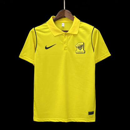 23/24 Ittihad Football Club Yellow Polo Version