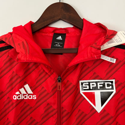 23/24 Sao Paulo Red Windbreaker