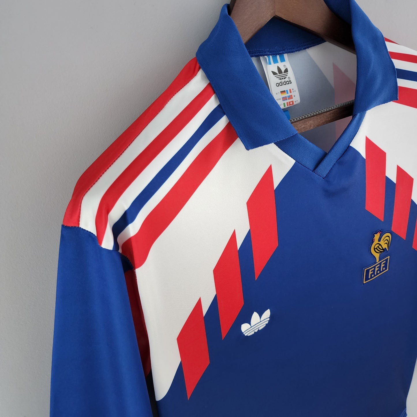 Retro Francia 90-92 Home Long Sleeve