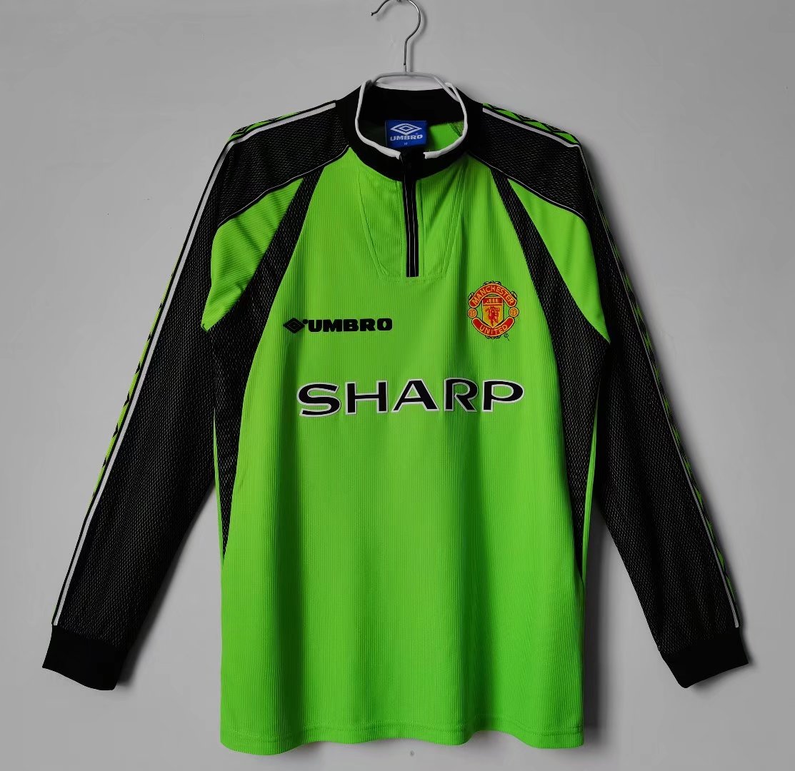 Long 1998/99 Man United Goalie Green