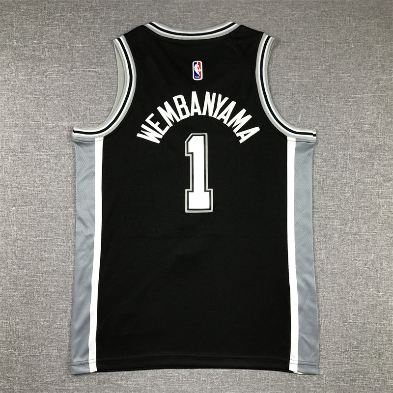 San Antonio Spurs 1 Black - NBA Jersey S-2XL