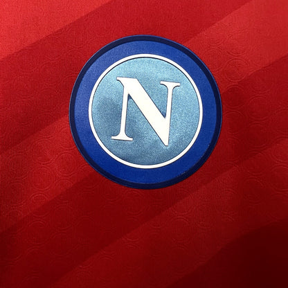 23/24 Napoli Red Goalie Fan Version