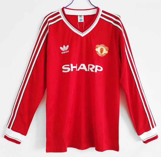 Long 1986/88 Man United Home Red