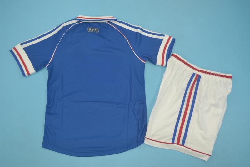 Retro Francia 1998 Home Kid Kits