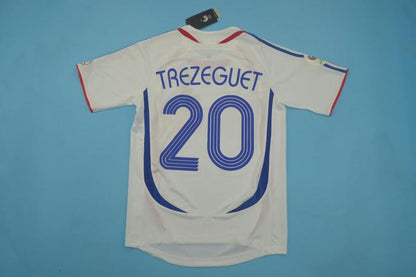 Retro Francia 2006 World Cup Final Shirt