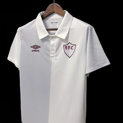 Retro Fluminense 120th Anniversary White Grey