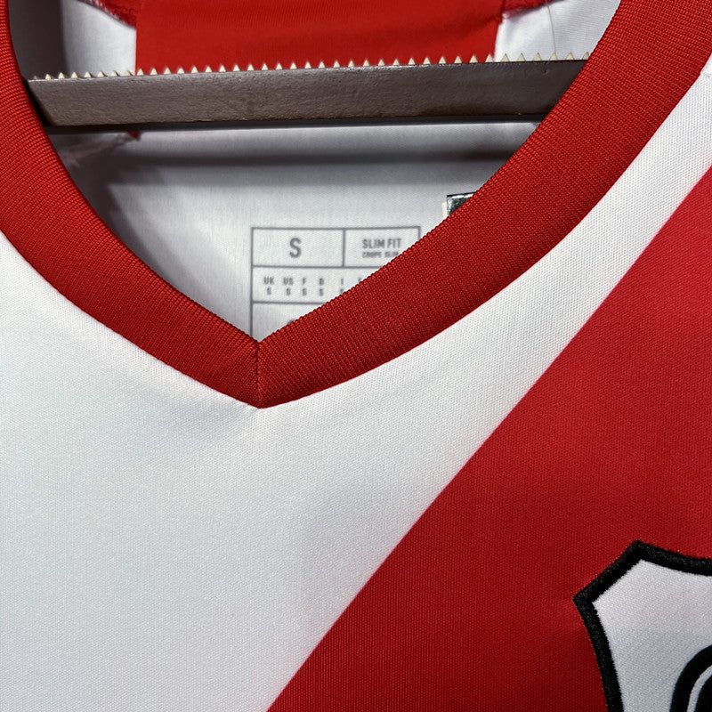 23/24 River Plate Home Red and White Fan Version