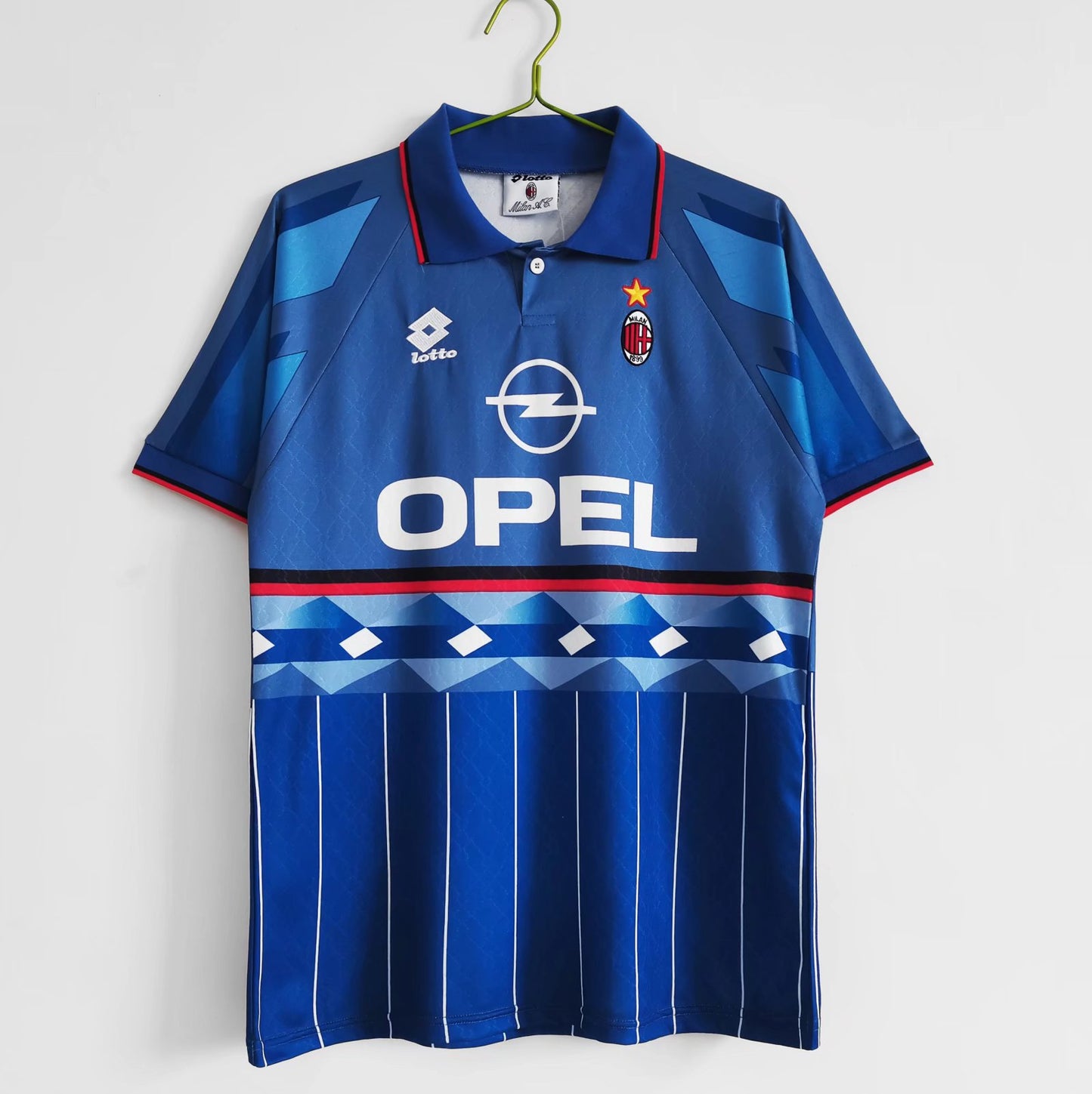 1995/96 AC Milan Third Away Blue