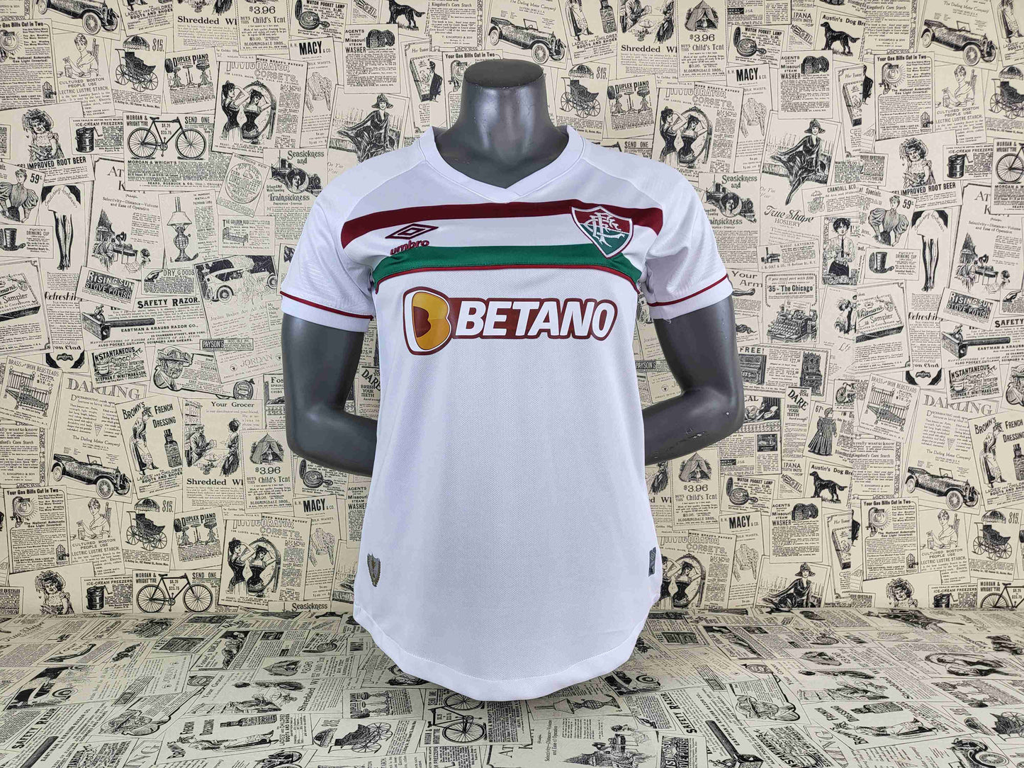 23/24 Fluminense Women Second Away Soccer Jersey