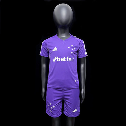 23/24 Kids Cruzeiro Training Suit Purple