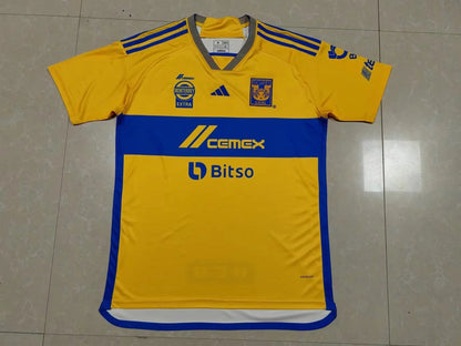 23/24 Tigres Home Yellow and Blue Fan Version