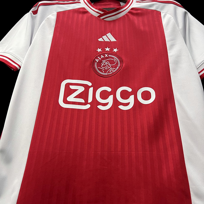 23/24 Ajax Home Red and White Fan Version