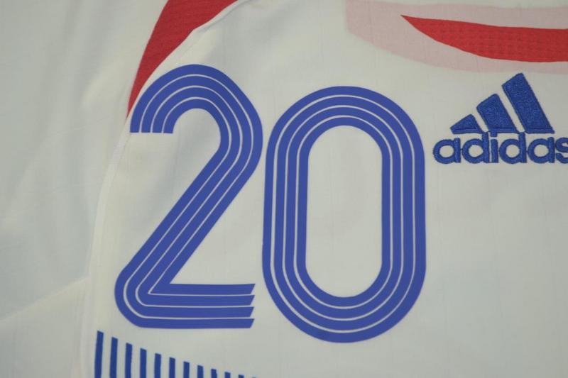 Retro Francia 2006 World Cup Final Shirt