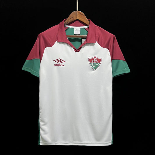 23/24 Fluminense White and Red Training Uniform Fan Version