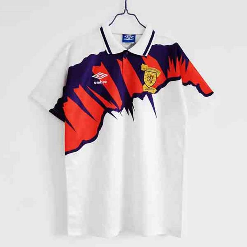 Retro Escocia 88-89 Away White