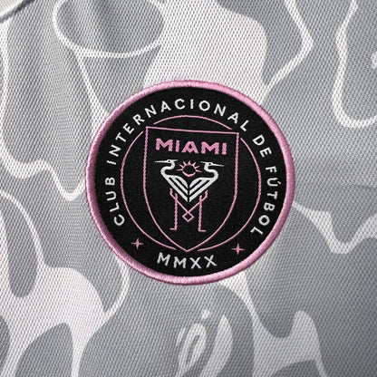 23/24 Miami Casual Shirt Gray Fan Version