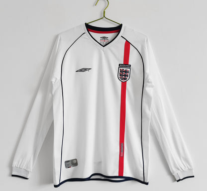 Retro Inglaterra 2002 Long Home