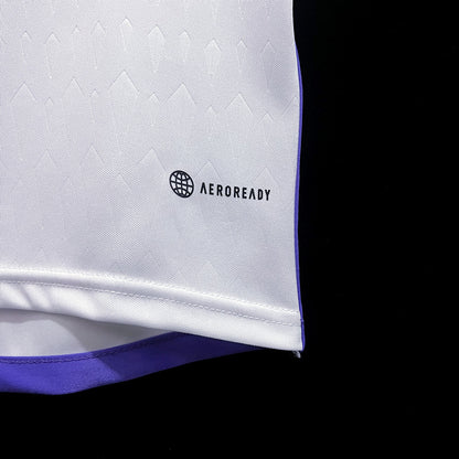 23/24 Flamengo White Purple Shield Training Suit