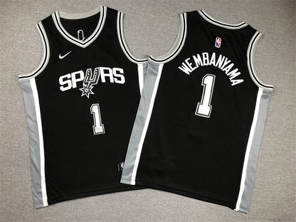 San Antonio Spurs 1 Black - NBA Jersey S-2XL