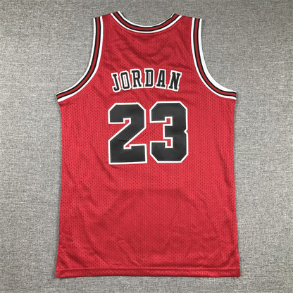 Chicago Bulls 23 Red Vintage Label - NBA Jersey S-2XL