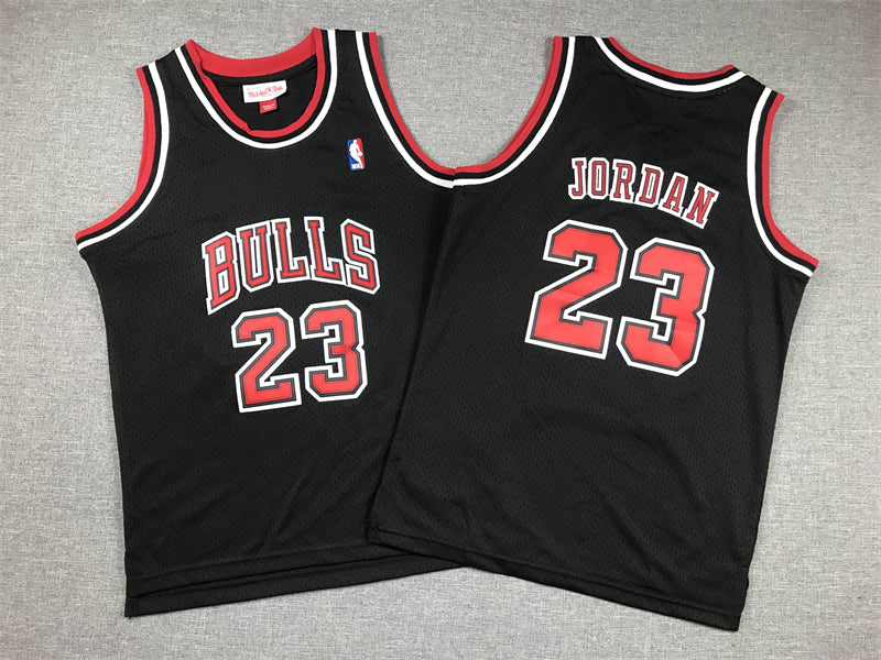 Chicago Bulls 23 Black Vintage Label - NBA Jersey S-2XL