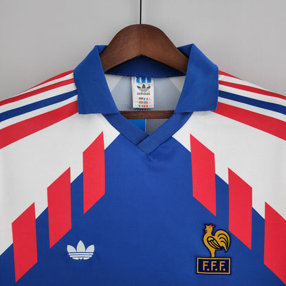 Retro Francia 90-92 Home Long Sleeve