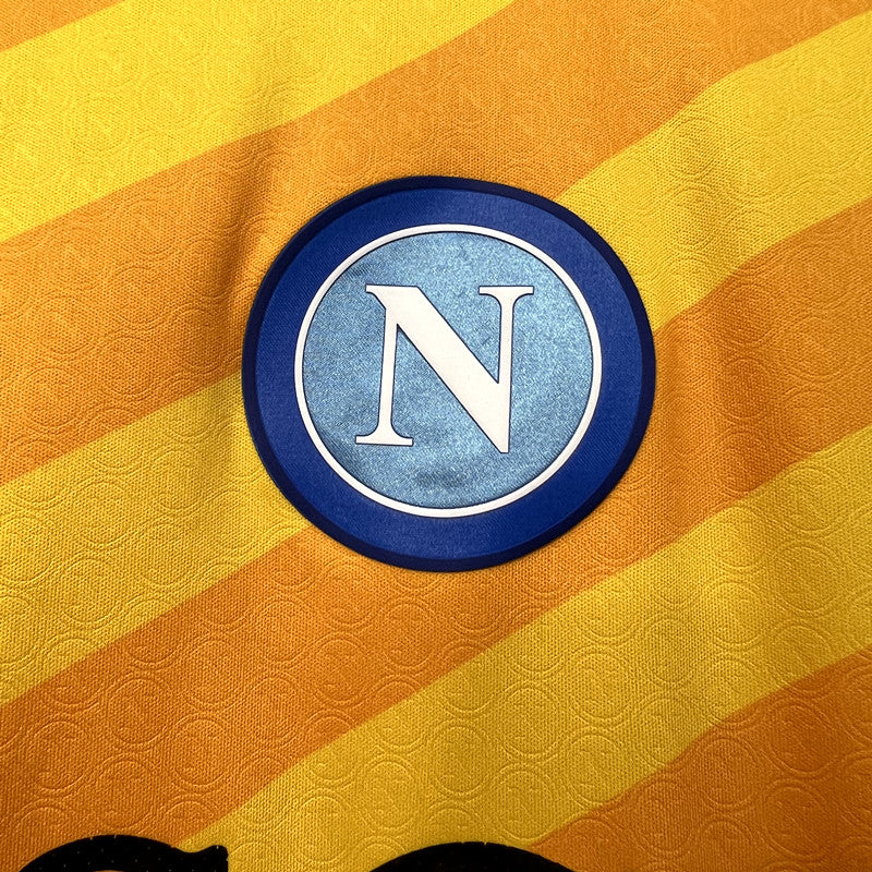 23/24 Napoli Yellow Goalie Fan Version