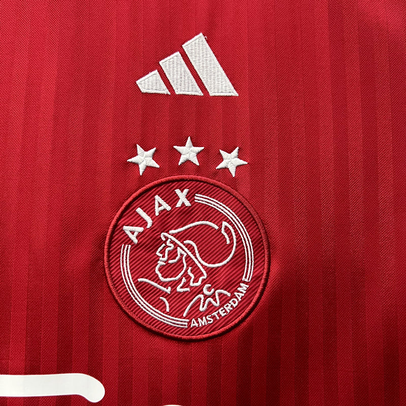 23/24 Ajax Home Red and White Fan Version