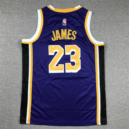 Los Angeles Lakers 23 Purple cuello redondo - NBA Jersey S-2XL