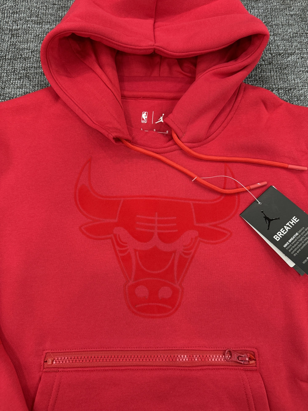 Suéter NBA con zipper de algodón S-2XL