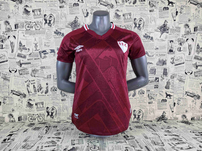 23/24 Fluminense Women Second Away Soccer Jersey Red