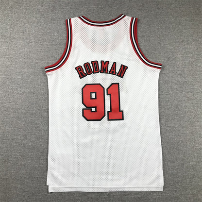 Chicago Bulls 91 White - NBA Jersey S-2XL