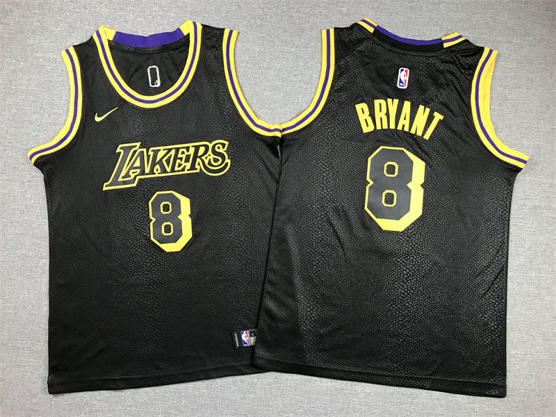 Los Angeles Lakers 8 Black Snake Print - NBA Jersey S-2XL