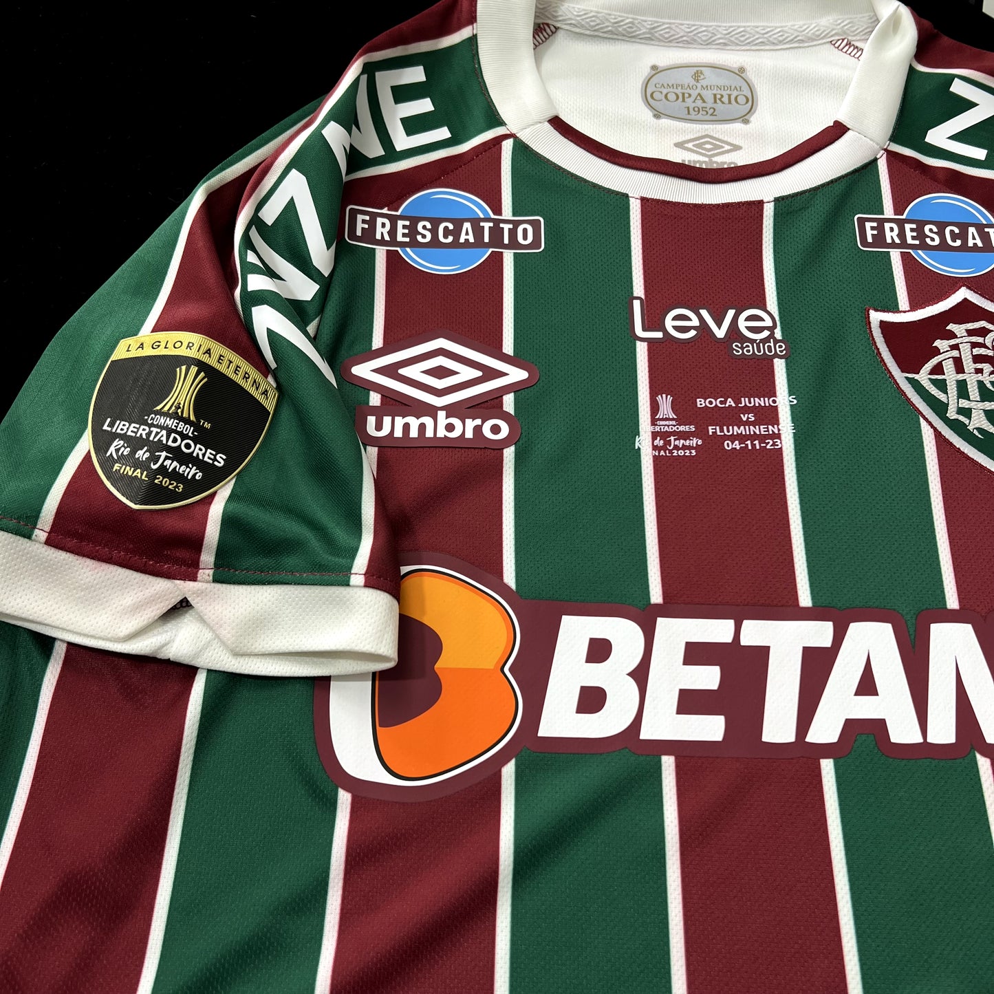 23/24 Fluminense Home all sponsors and patch