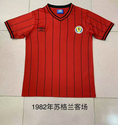 Retro Escocia 82 Red Away