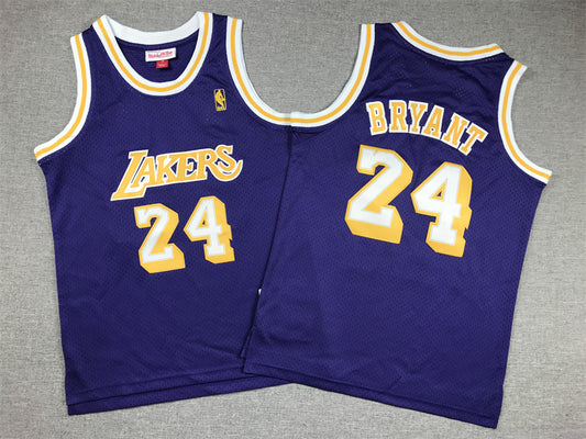 Los Angeles Lakers 24 Purple Gold Label - NBA Jersey S-2XL