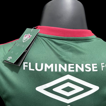 23/24 Fluminense Celestial Training Green+Red Vest